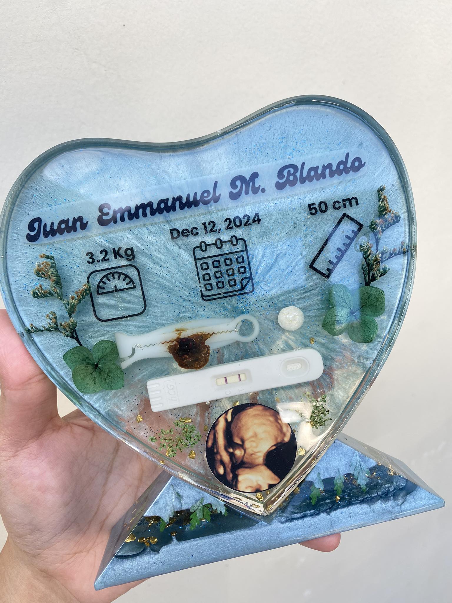 Pregnancy Keepsake Resin