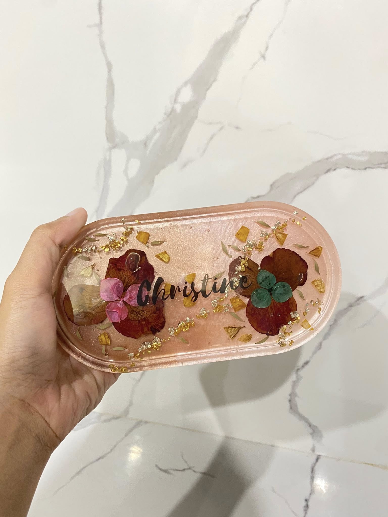 Oval Resin Coaster