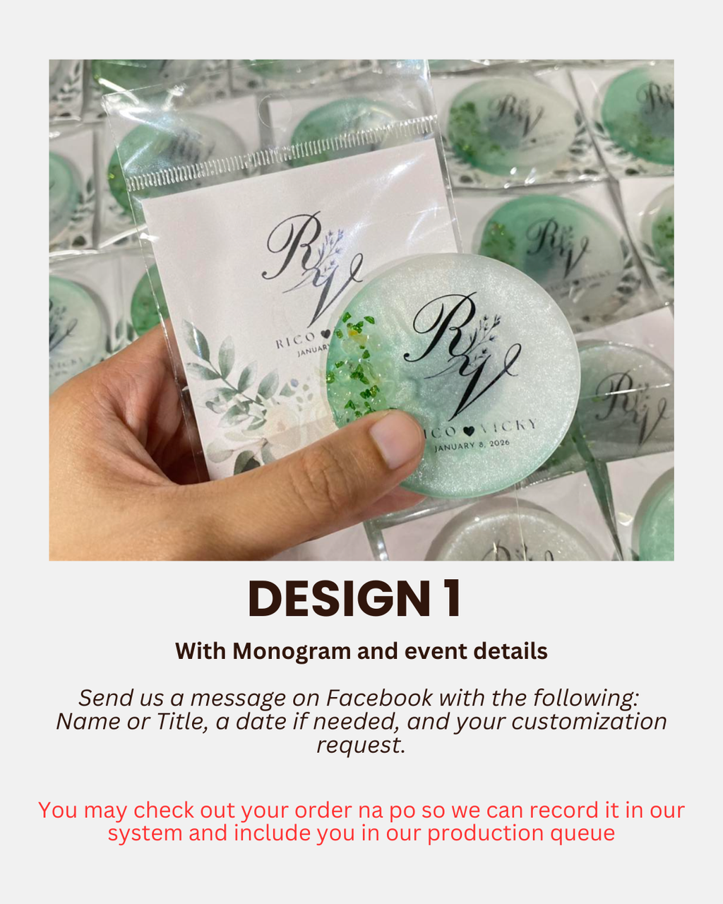 Circle Keychain & Ref Magnet