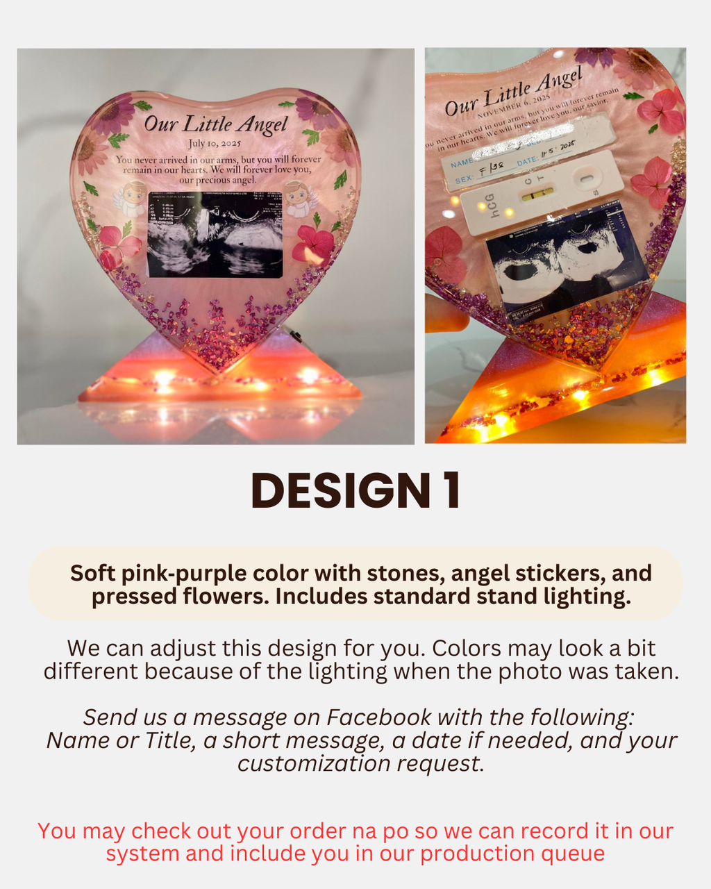 Pregnancy Keepsake Resin V.2