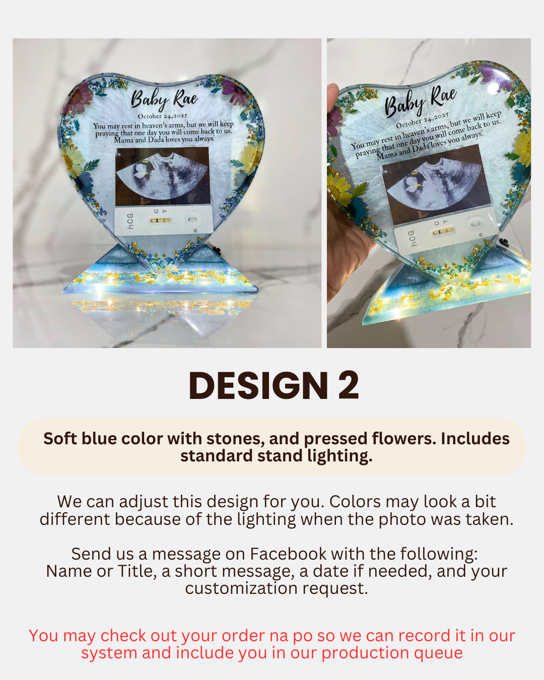 Pregnancy Keepsake Resin V.2
