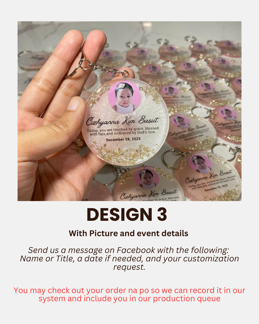 Circle Keychain & Ref Magnet