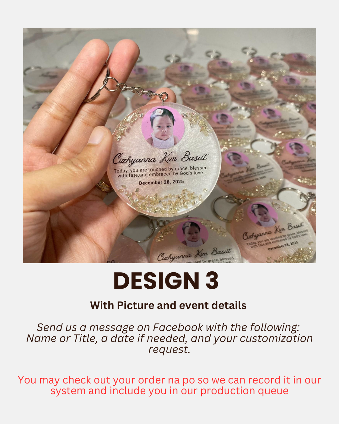 Circle Keychain & Ref Magnet