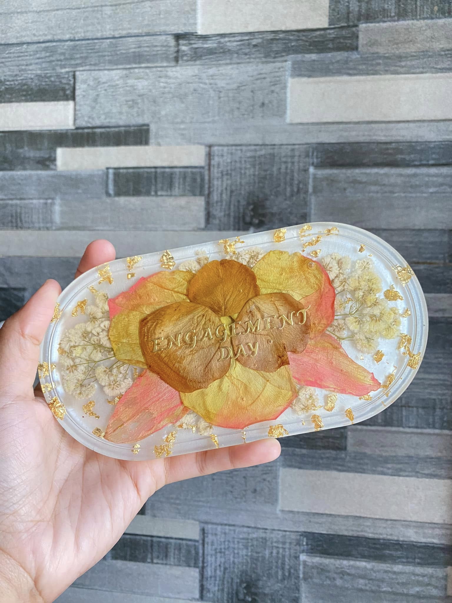 Oval Resin Coaster