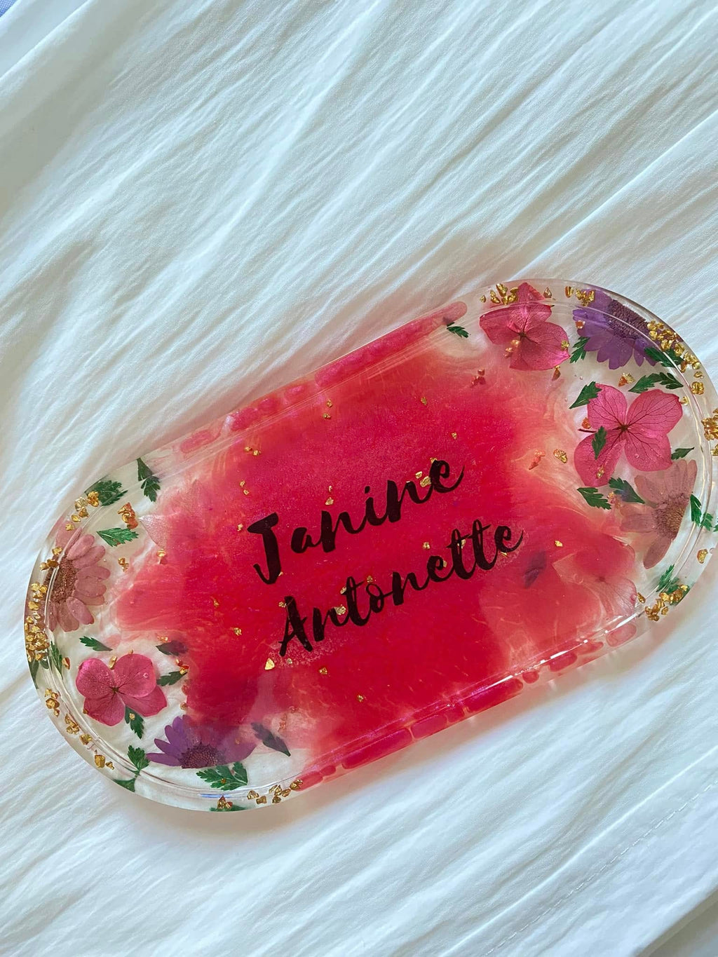 Oval Resin Coaster