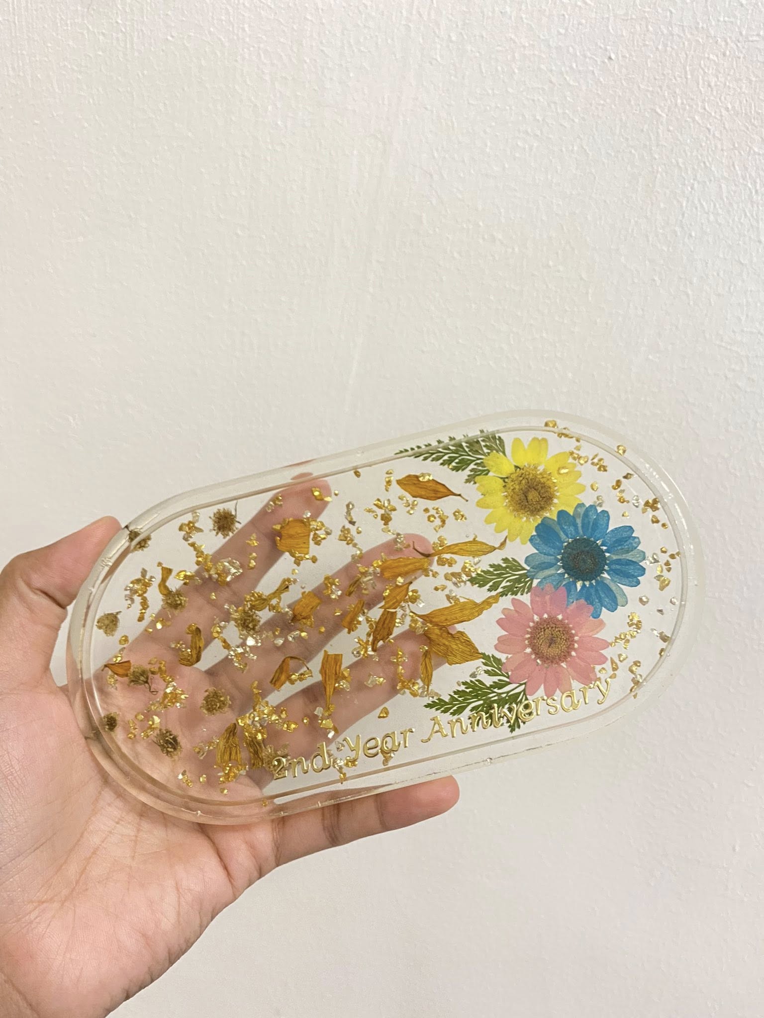 Oval Resin Coaster