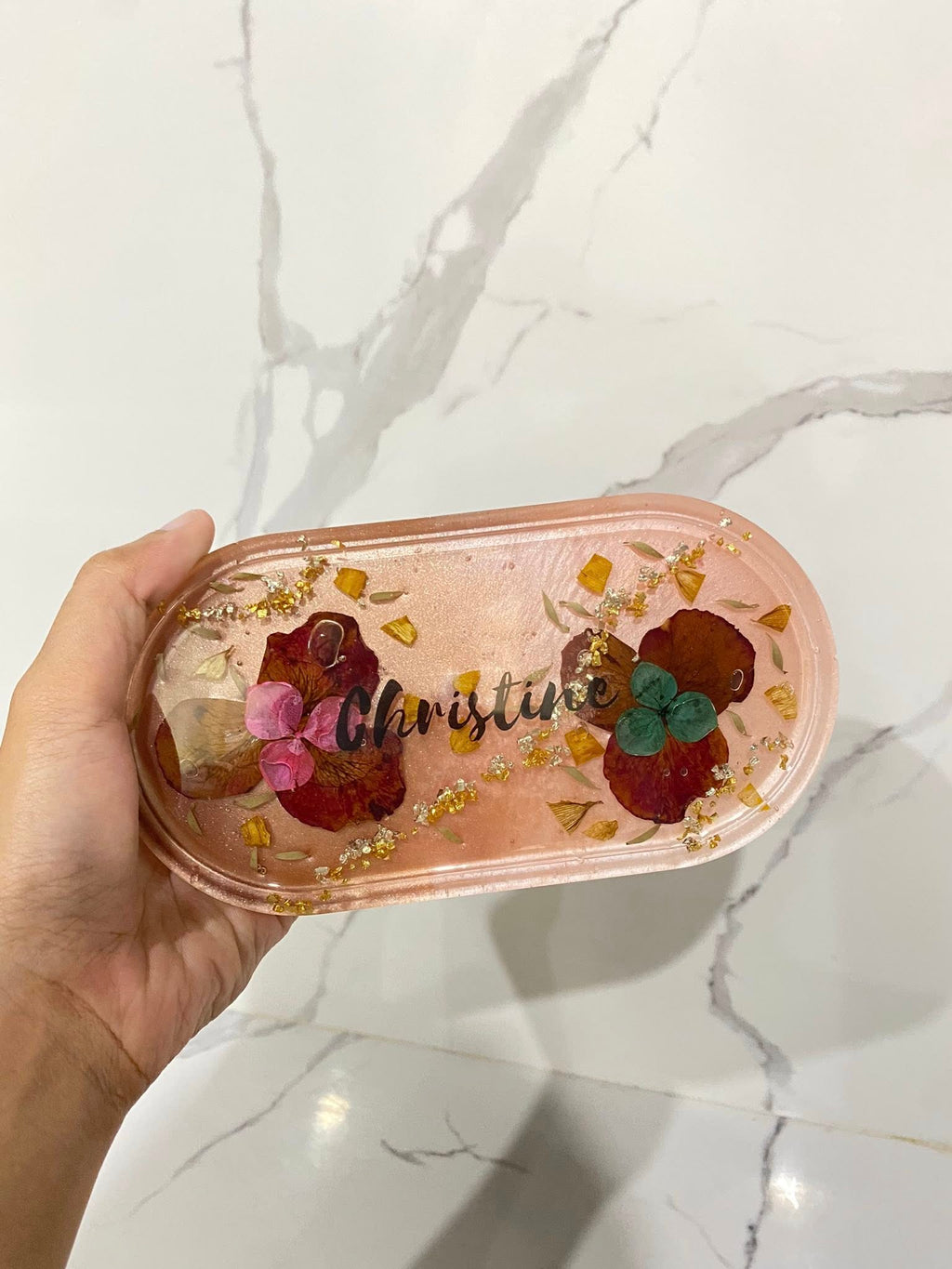 Oval Resin Coaster