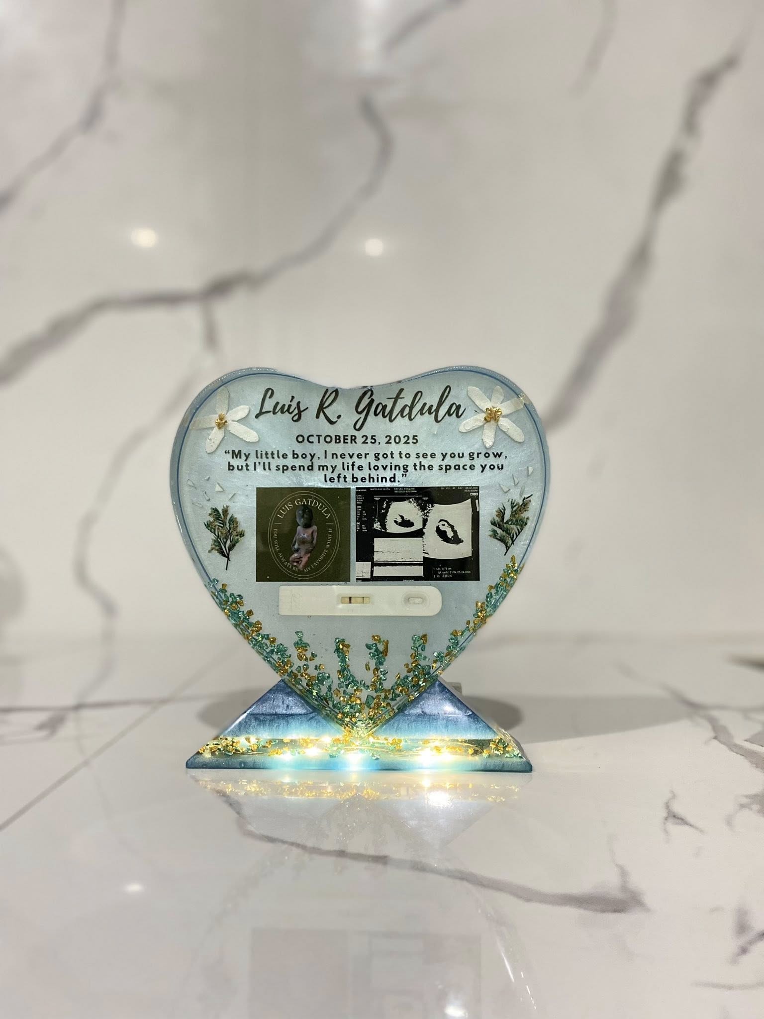 Pregnancy Keepsake Resin