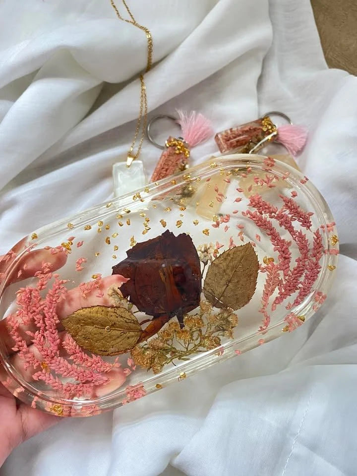 Oval Resin Coaster