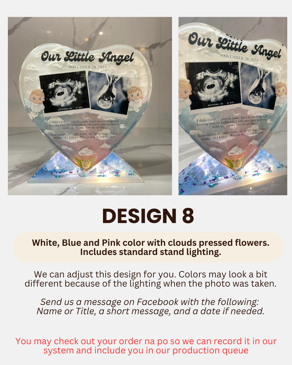 Pregnancy Keepsake Resin V.2