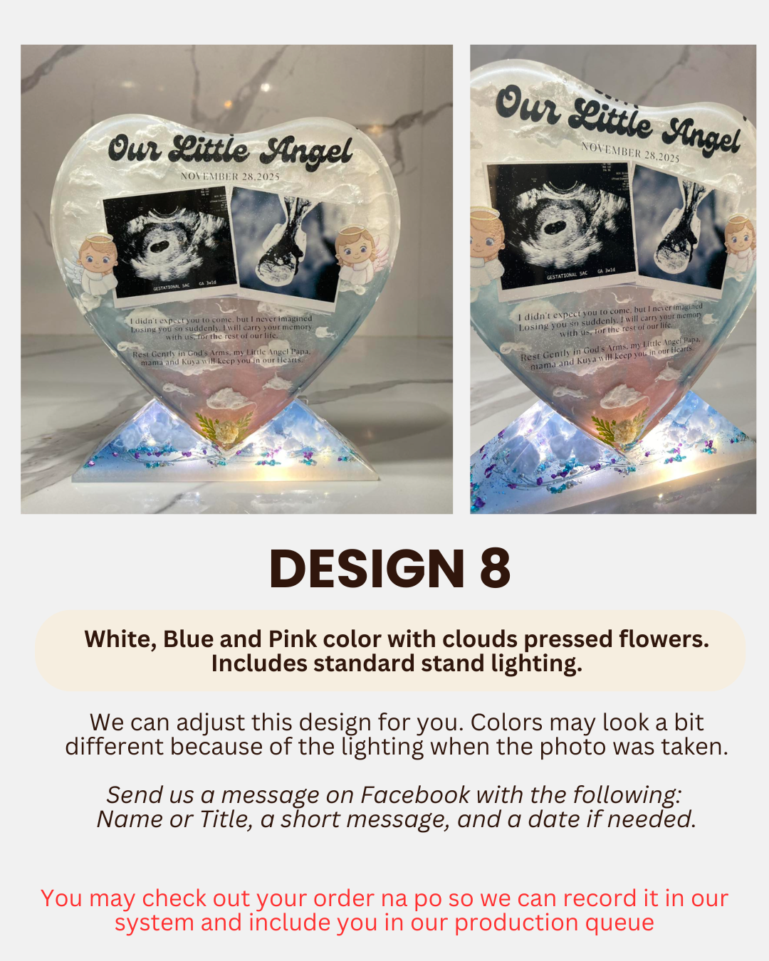 Pregnancy Keepsake Resin V.2
