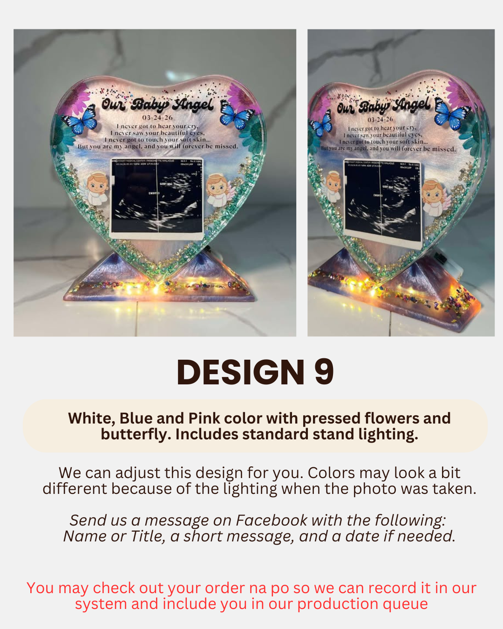 Pregnancy Keepsake Resin V.2