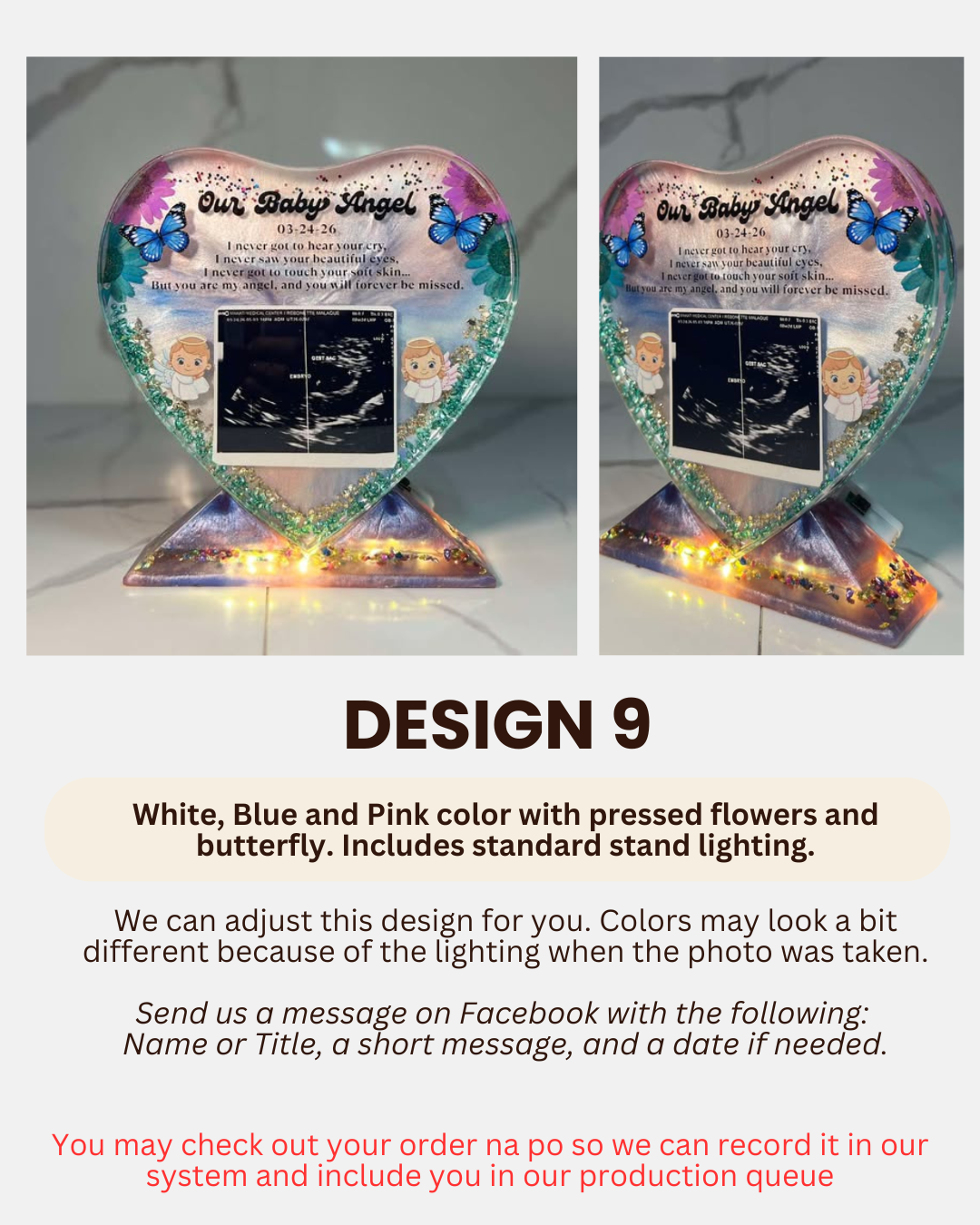 Pregnancy Keepsake Resin V.2